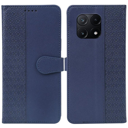 For Xiaomi Poco X6 Pro 5G  /  Redmi K70E 5G Case Magnetic Clasp Four-Leaf Clover Leather Phone Cover