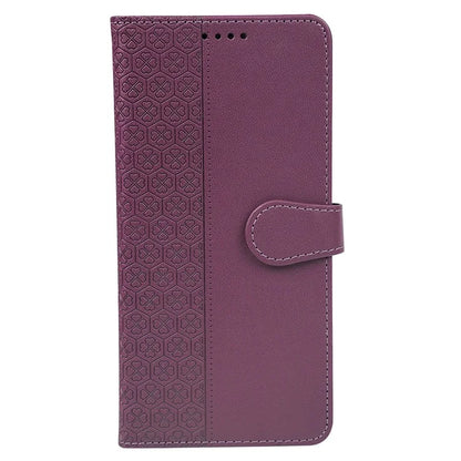 For Xiaomi Poco X6 Pro 5G  /  Redmi K70E 5G Case Magnetic Clasp Four-Leaf Clover Leather Phone Cover