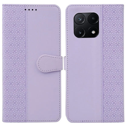 For Xiaomi Poco X6 Pro 5G  /  Redmi K70E 5G Case Magnetic Clasp Four-Leaf Clover Leather Phone Cover