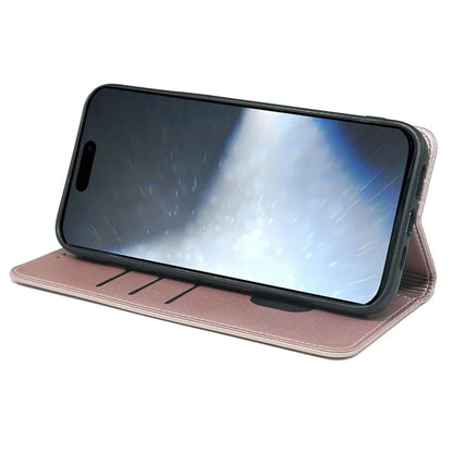 For iPhone 16 Plus Case Four-Leaf Clover Leather Flip Phone Cover Stand Wallet