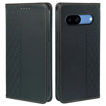 For Google Pixel 8a Case Four-Leaf Clover Leather Flip Phone Cover Stand Wallet