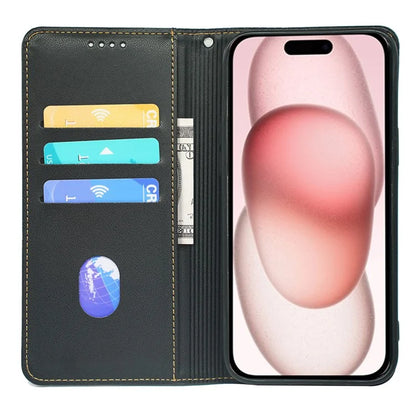 For iPhone 14 Case Four-Leaf Clover Leather Flip Phone Cover Stand Wallet