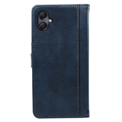 For Samsung Galaxy A06 Case Calf Texture Leather Stand Book Style Phone Cover