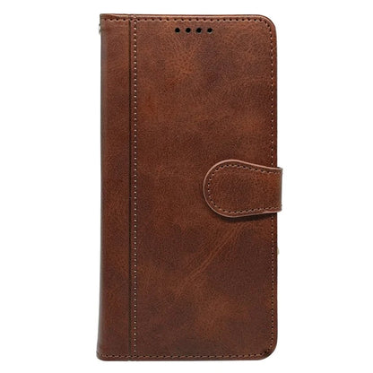 For Samsung Galaxy A06 Case Calf Texture Leather Stand Book Style Phone Cover