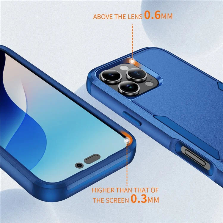 Commuter Series For iPhone 16 Pro Max Case 3-in-1 Shockproof TPU+PC Phone Cover