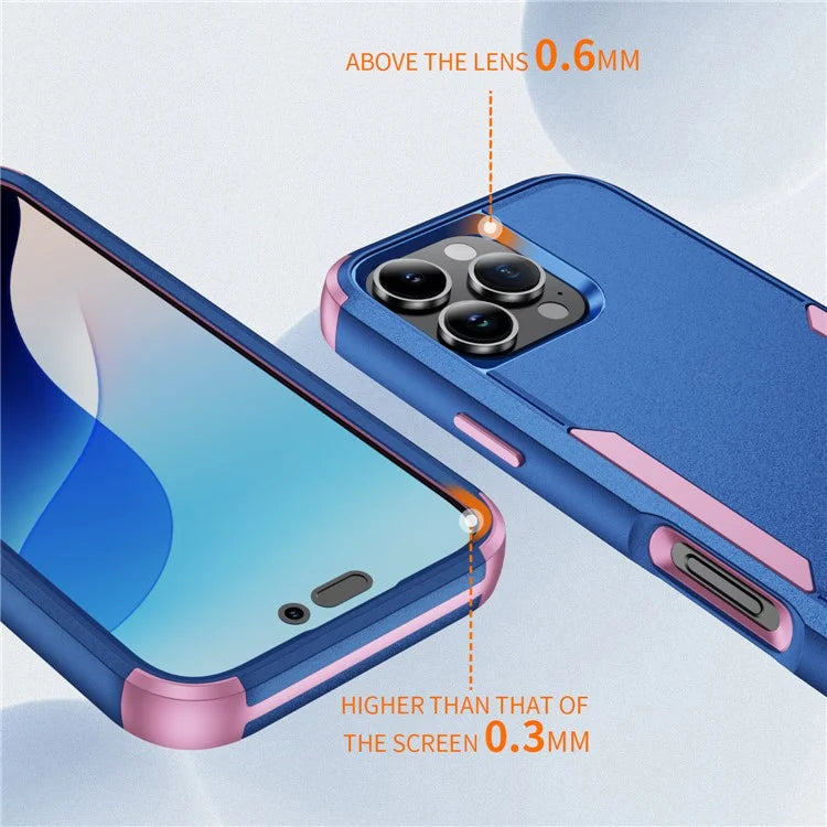Commuter Series For iPhone 16 Pro Max Case 3-in-1 Shockproof TPU+PC Phone Cover