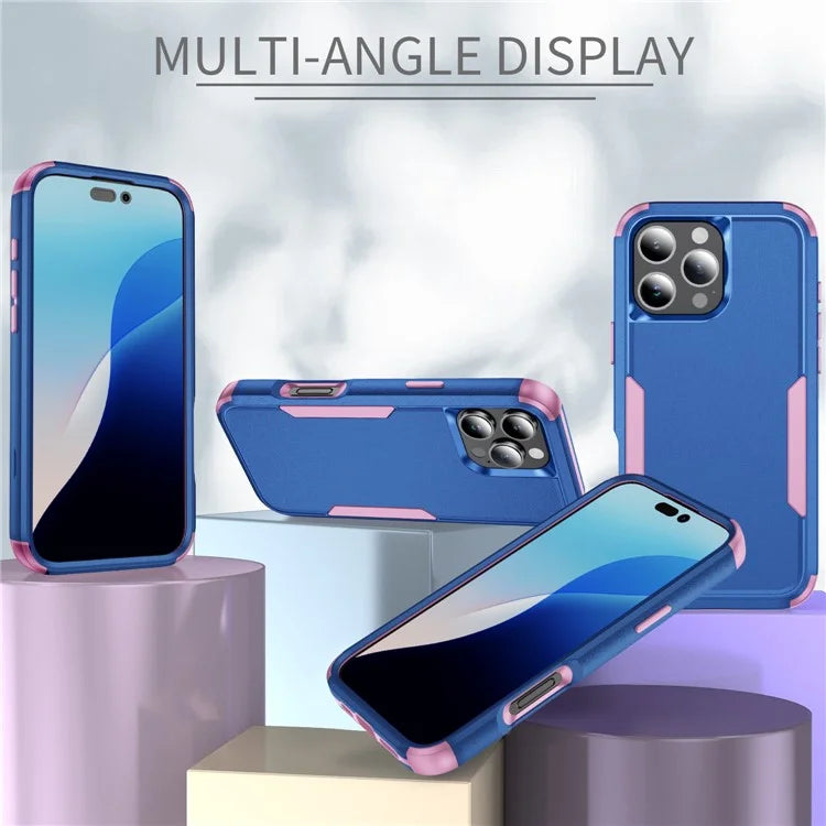 Commuter Series For iPhone 16 Pro Max Case 3-in-1 Shockproof TPU+PC Phone Cover