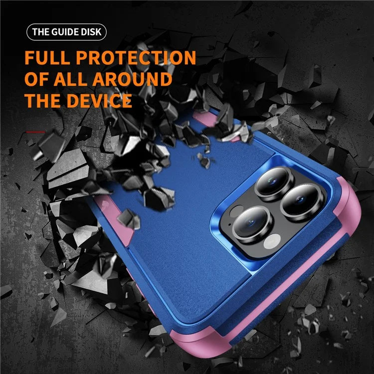 Commuter Series For iPhone 16 Pro Max Case 3-in-1 Shockproof TPU+PC Phone Cover