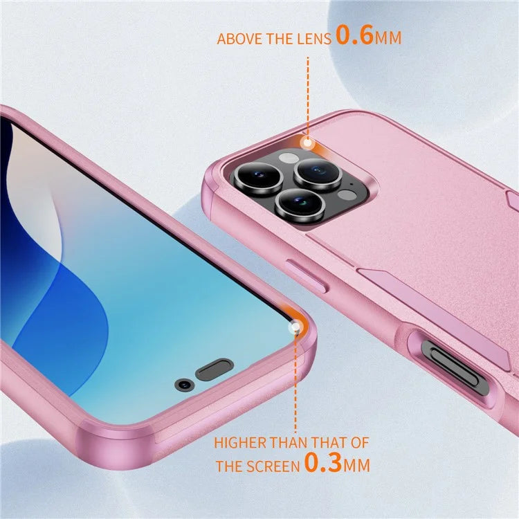 Commuter Series For iPhone 16 Pro Max Case 3-in-1 Shockproof TPU+PC Phone Cover