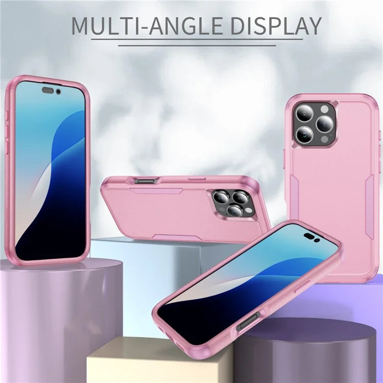 Commuter Series For iPhone 16 Pro Max Case 3-in-1 Shockproof TPU+PC Phone Cover