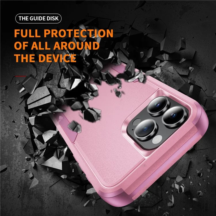 Commuter Series For iPhone 16 Pro Max Case 3-in-1 Shockproof TPU+PC Phone Cover
