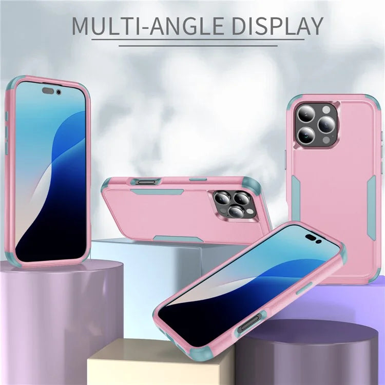 Commuter Series For iPhone 16 Pro Max Case 3-in-1 Shockproof TPU+PC Phone Cover