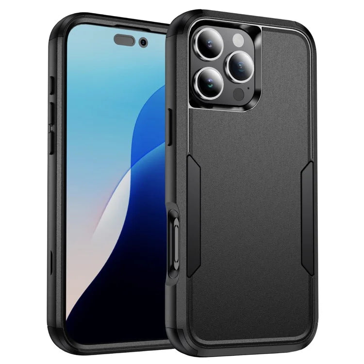 Commuter Series For iPhone 16 Pro Max Case 3-in-1 Shockproof TPU+PC Phone Cover