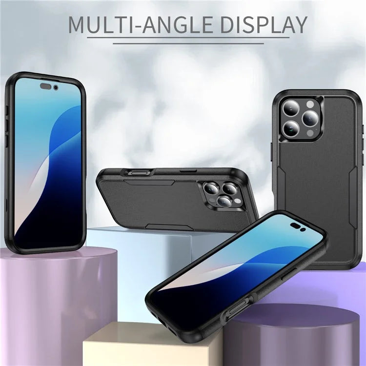 Commuter Series For iPhone 16 Pro Max Case 3-in-1 Shockproof TPU+PC Phone Cover