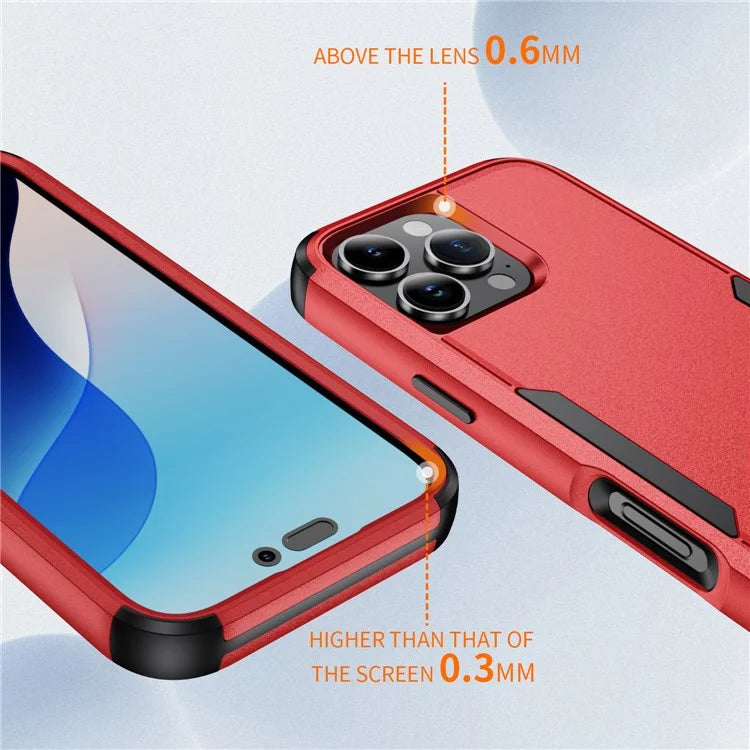 Commuter Series For iPhone 16 Pro Max Case 3-in-1 Shockproof TPU+PC Phone Cover