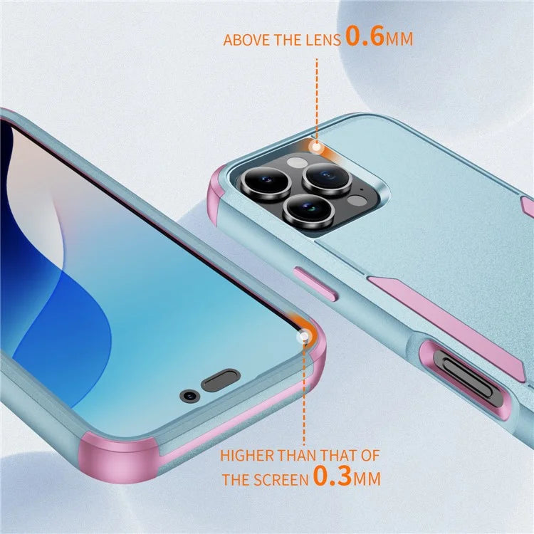 Commuter Series For iPhone 16 Pro Max Case 3-in-1 Shockproof TPU+PC Phone Cover