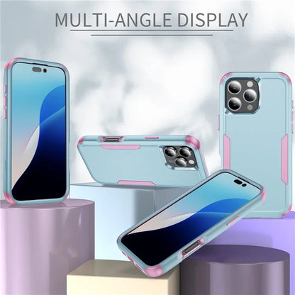 Commuter Series For iPhone 16 Pro Max Case 3-in-1 Shockproof TPU+PC Phone Cover