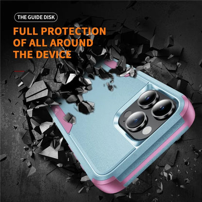 Commuter Series For iPhone 16 Pro Max Case 3-in-1 Shockproof TPU+PC Phone Cover