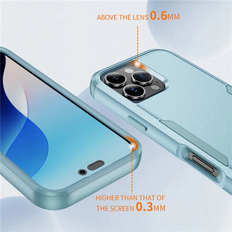 Commuter Series For iPhone 16 Pro Max Case 3-in-1 Shockproof TPU+PC Phone Cover