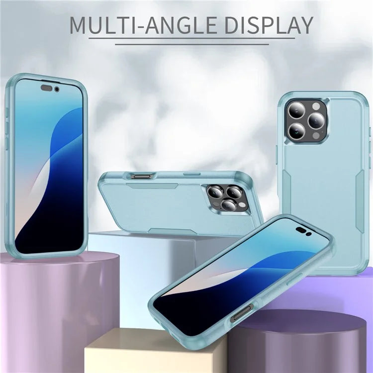 Commuter Series For iPhone 16 Pro Max Case 3-in-1 Shockproof TPU+PC Phone Cover