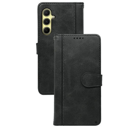 For Samsung Galaxy A16 5G Case Calf Texture Leather Stand Book Style Phone Cover