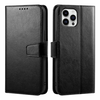 For iPhone 16 Pro Case Card Holder Wallet Leather Phone Cover
