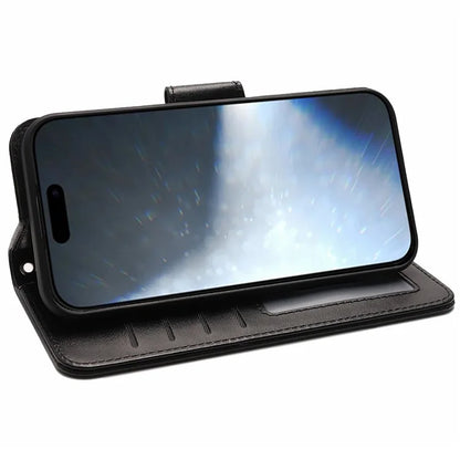 For iPhone 16 Pro Case Card Holder Wallet Leather Phone Cover