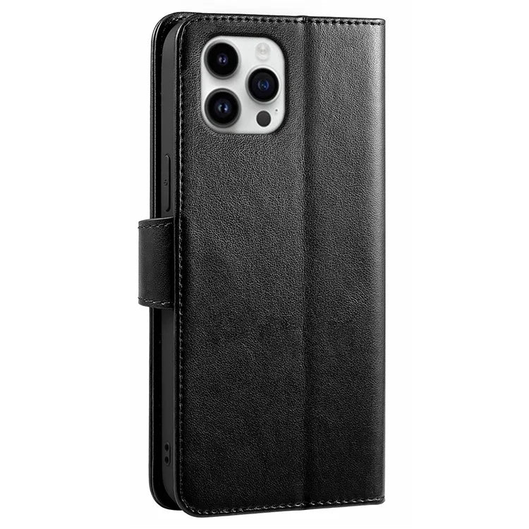 For iPhone 16 Pro Case Card Holder Wallet Leather Phone Cover