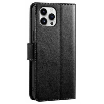For iPhone 16 Pro Case Card Holder Wallet Leather Phone Cover