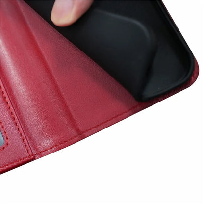 For iPhone 16 Pro Case Card Holder Wallet Leather Phone Cover