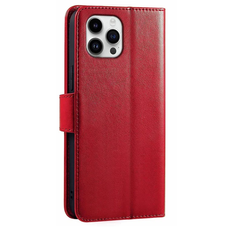 For iPhone 16 Pro Case Card Holder Wallet Leather Phone Cover