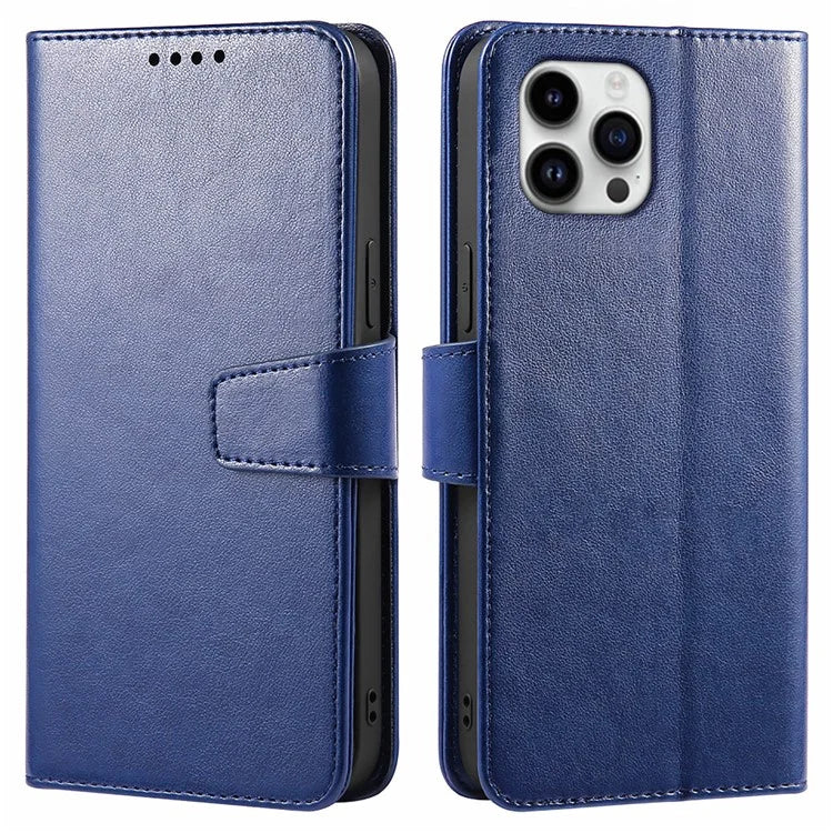 For iPhone 16 Pro Case Card Holder Wallet Leather Phone Cover
