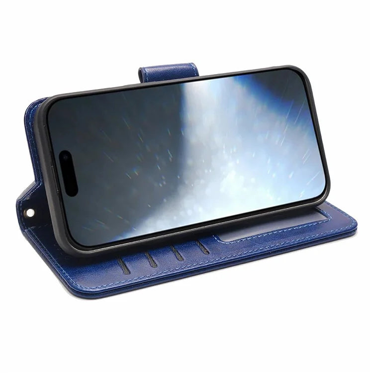 For iPhone 16 Pro Case Card Holder Wallet Leather Phone Cover