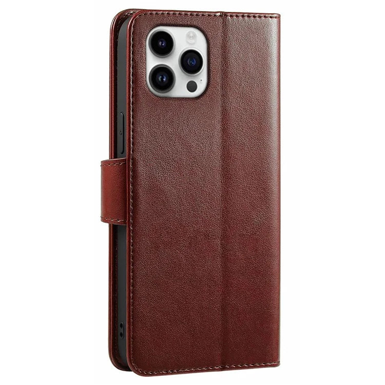 For iPhone 16 Pro Case Card Holder Wallet Leather Phone Cover