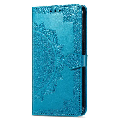 For Motorola Edge 50 Ultra 5G  /  Moto X50 Ultra 5G Case Mandala Embossed Design Leather Wallet Phone Cover