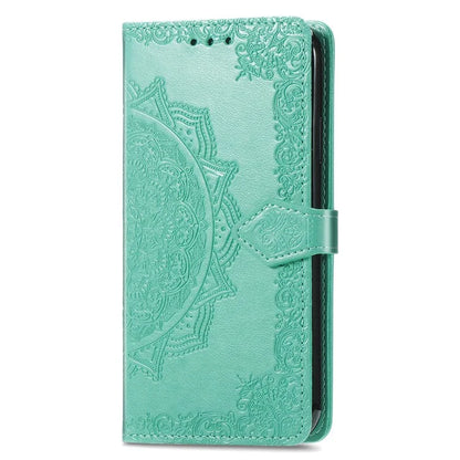 For Motorola Edge 50 Ultra 5G  /  Moto X50 Ultra 5G Case Mandala Embossed Design Leather Wallet Phone Cover