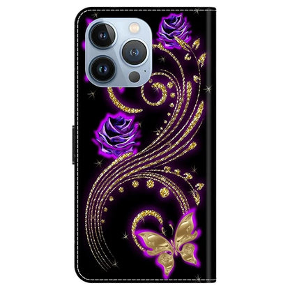 For iPhone 16 Pro Case 3D Pattern PU Leather Wallet Phone Cover with Stand