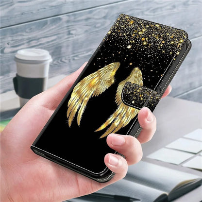 For iPhone 16 Pro Case 3D Pattern PU Leather Wallet Phone Cover with Stand