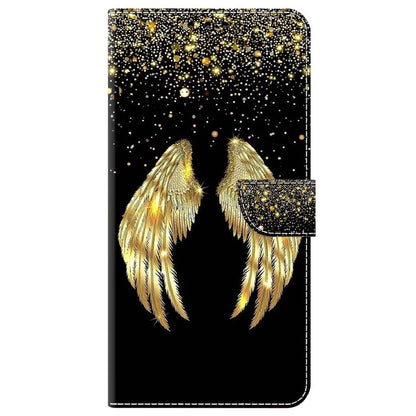 For iPhone 16 Pro Case 3D Pattern PU Leather Wallet Phone Cover with Stand
