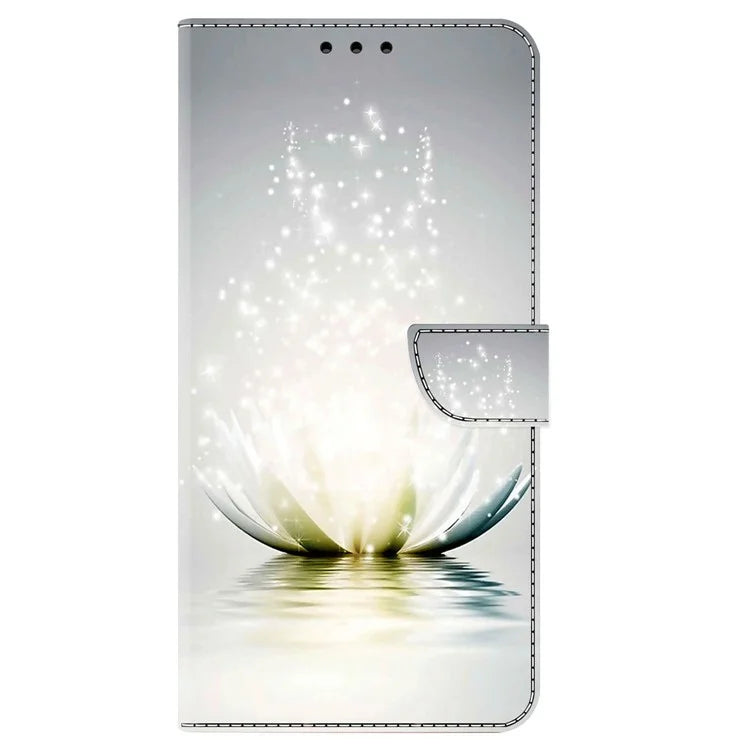 For iPhone 16 Pro Case 3D Pattern PU Leather Wallet Phone Cover with Stand