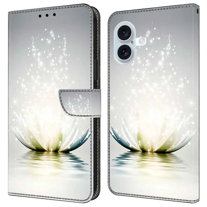 For iPhone 16 Plus Case 3D Pattern PU Leather Wallet Phone Cover with Stand
