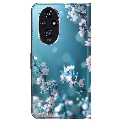 For Honor 200 5G Case 3D Pattern PU Leather Wallet Phone Cover with Stand