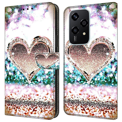 For Honor 200 Lite Case 3D Pattern PU Leather Wallet Phone Cover with Stand