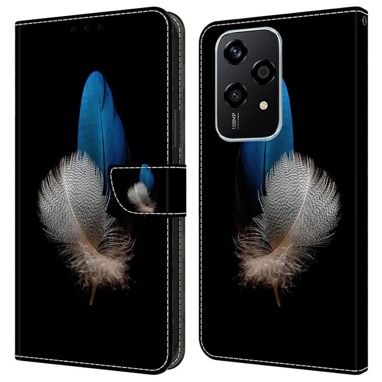For Honor 200 Lite Case 3D Pattern PU Leather Wallet Phone Cover with Stand