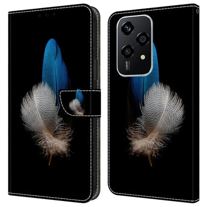 For Honor 200 Lite Case 3D Pattern PU Leather Wallet Phone Cover with Stand