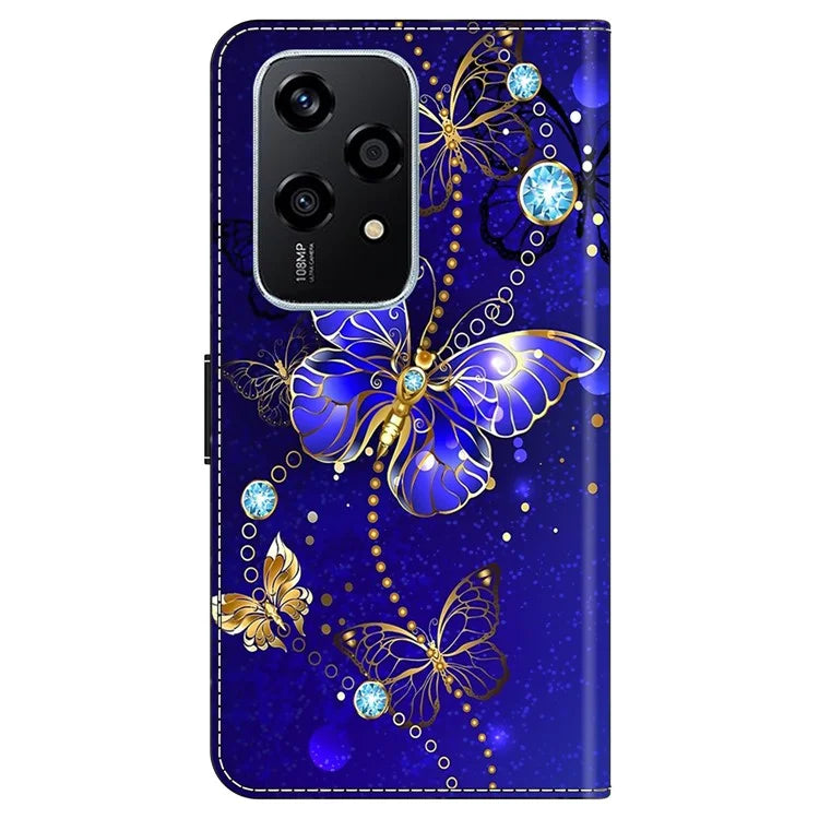 For Honor 200 Lite Case 3D Pattern PU Leather Wallet Phone Cover with Stand