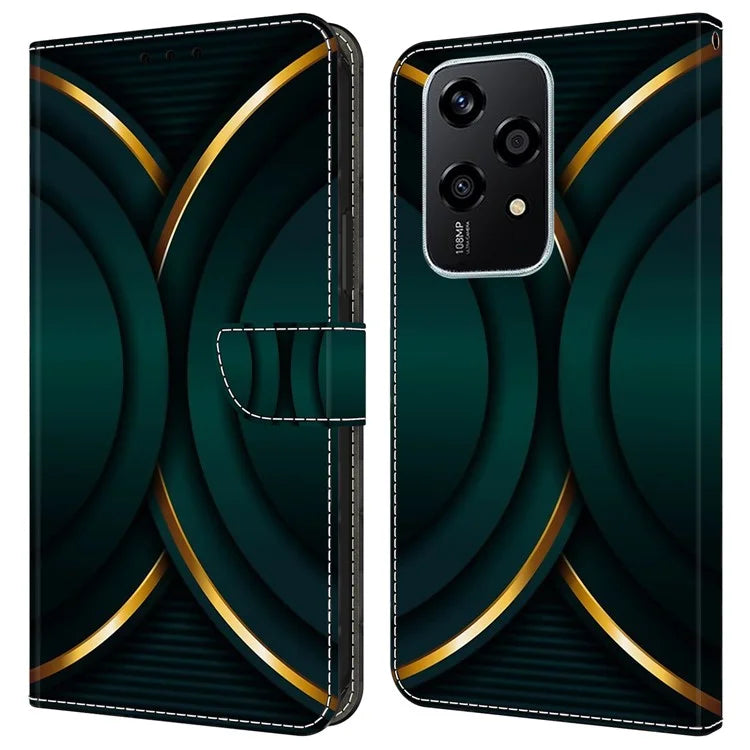 For Honor 200 Lite Case 3D Pattern PU Leather Wallet Phone Cover with Stand