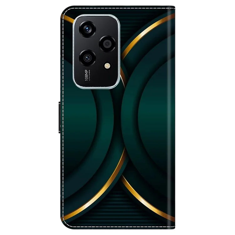For Honor 200 Lite Case 3D Pattern PU Leather Wallet Phone Cover with Stand