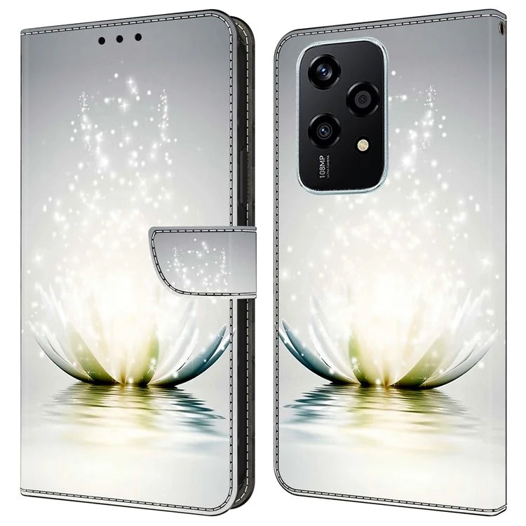 For Honor 200 Lite Case 3D Pattern PU Leather Wallet Phone Cover with Stand