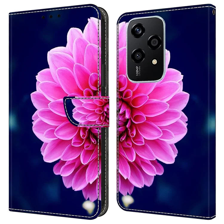 For Honor 200 Lite Case 3D Pattern PU Leather Wallet Phone Cover with Stand